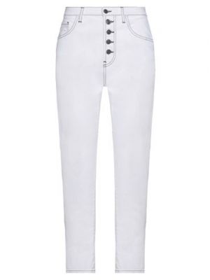 Джинсовые брюки Pinko Uniqueness, белые