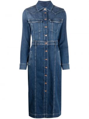 Szmizjerka 7 For All Mankind - Niebieski
