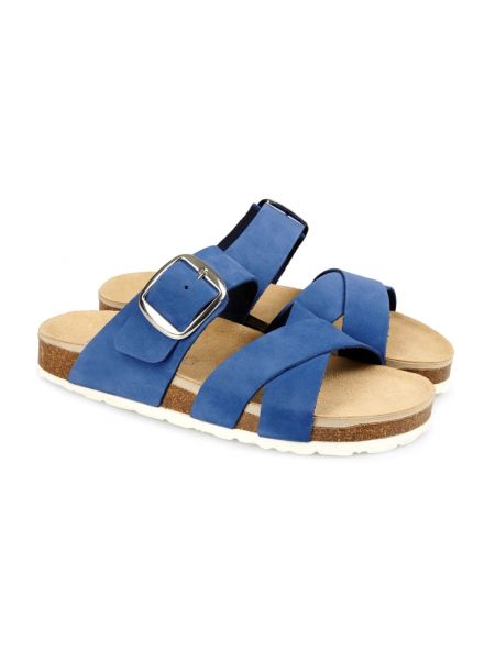 Sandale ohne absatz Rohde blau