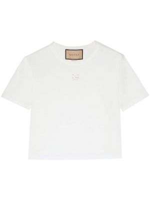 T-shirt Gucci blanc