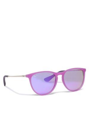 Skaidrios akiniai nuo saulės Ray-ban violetinė