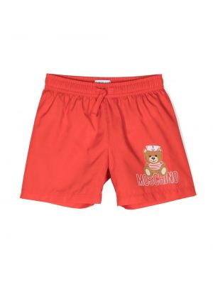 Shorts for piger Moschino Kids rød