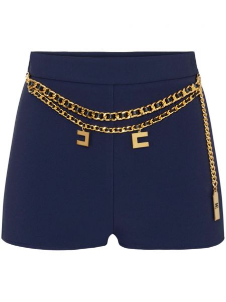 Shorts Elisabetta Franchi blå