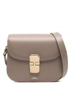 Crossbody väska A.p.c. grå