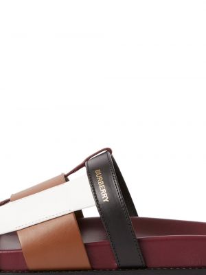 Tongs Burberry rouge