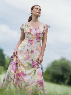 Gėlėtas suknele Orsay