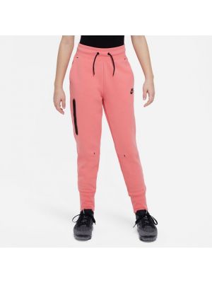 Pantaloni felpati Nike rosa
