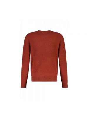 Jersey con bordado de lana de tela jersey Hackett rojo