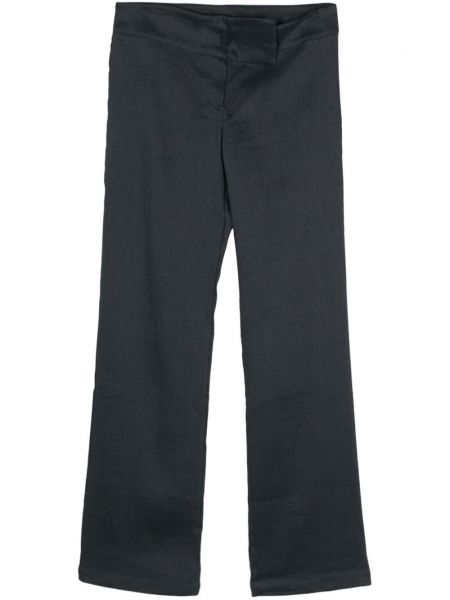 Pantaloni drepti de lână Paloma Wool albastru