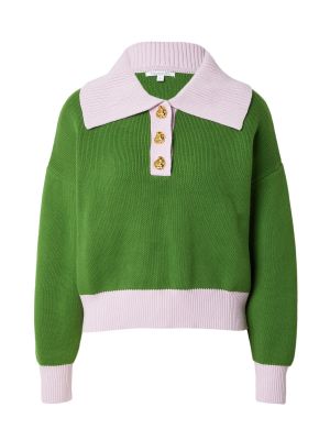 Пуловер Olivia Rubin зелено