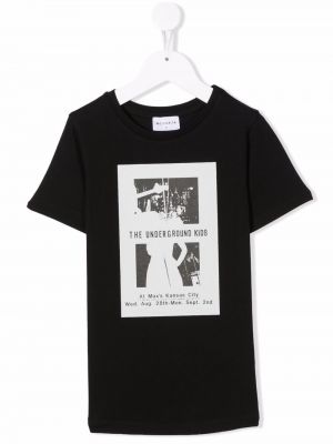 T-shirt con stampa Wolf & Rita nero