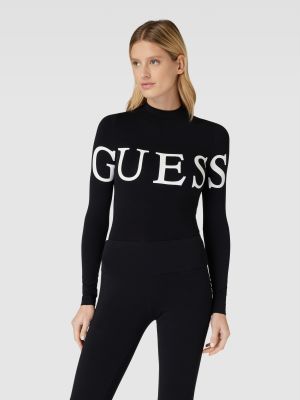 Body z nadrukiem Guess Activewear czarny