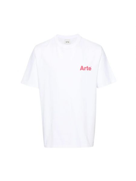 Koszulka z nadrukiem w serca Arte Antwerp biała