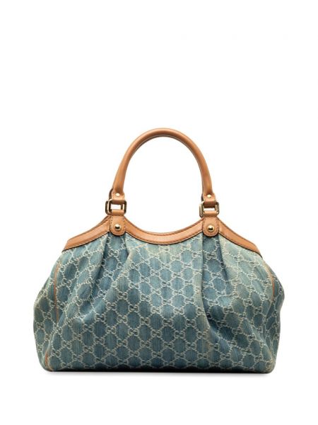 Shopper Gucci Pre-owned bleu