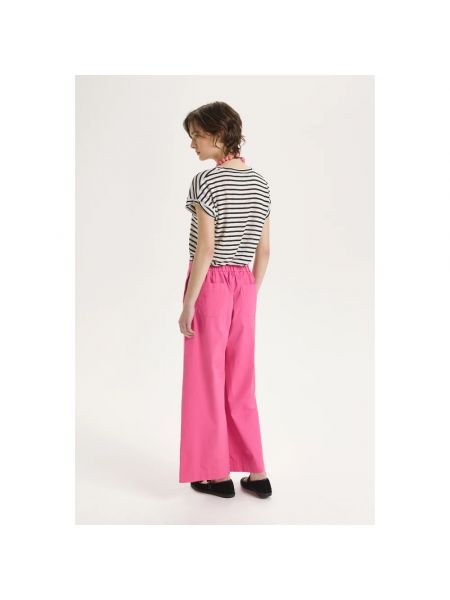Hose ausgestellt Maliparmi pink