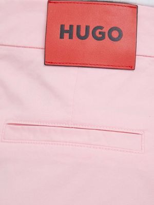 Pantaloni cu talie înaltă Hugo
