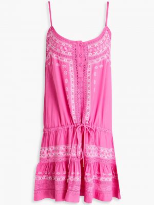 Mini ruha Melissa Odabash - Rózsaszín