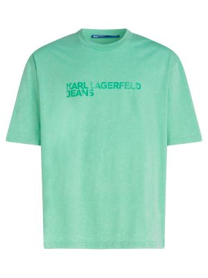 Póló Karl Lagerfeld Jeans zöld