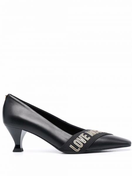 Pumps med slip-on Love Moschino svart