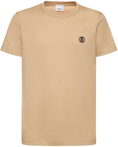 T-shirt di cotone in jersey Burberry