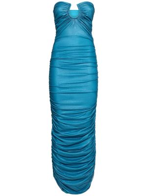 Jersey hosszú ruha Baobab kék