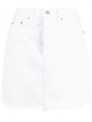 Ленени плисирани памучни шорти Polo Ralph Lauren бяло