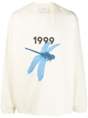 Sweatshirt aus baumwoll mit print Song For The Mute weiß