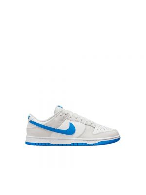 Sneakersy skórzane Nike Dunk niebieskie