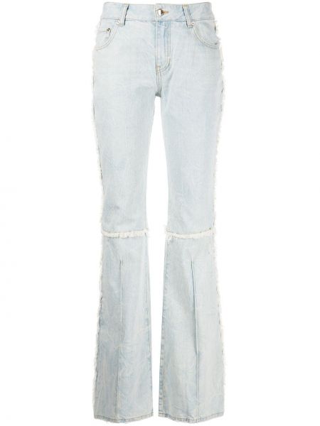 Flare jeans Retrofete blå