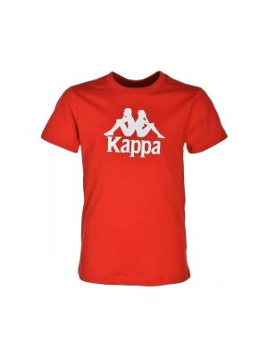 Tričko s krátkými rukávy Kappa červené