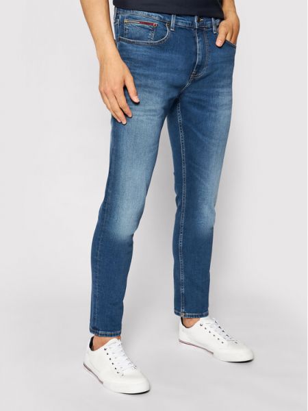 Mom jeans Tommy Jeans, niebieski