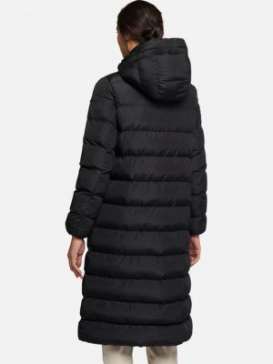 Prošívaný zimní kabát Geox černý
