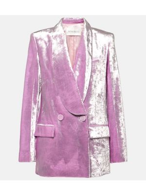 Samt blazer Nina Ricci pink