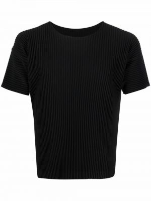 Тениска Homme Plissé Issey Miyake черно