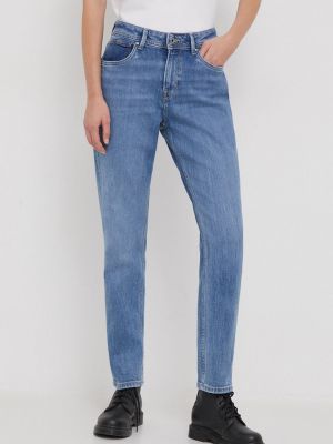 Niebieskie jeansy skinny Pepe Jeans