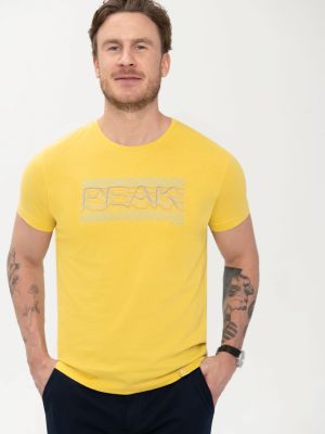 Тениска Volcano жълто
