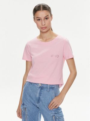 Priliehavé tričko Liu Jo ružová