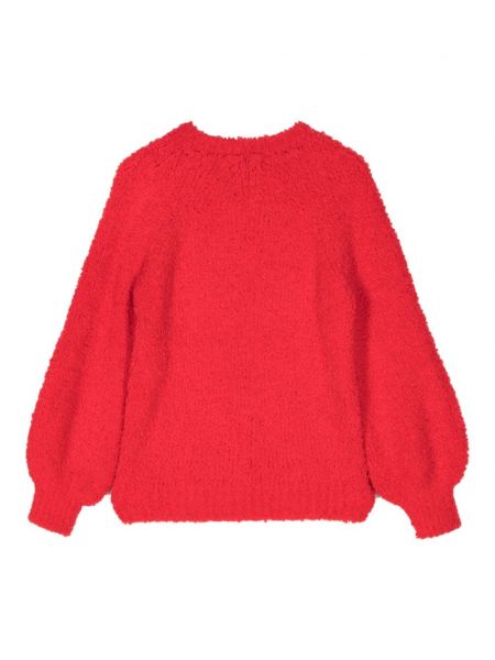 Sweter Chanel Pre-owned czerwony