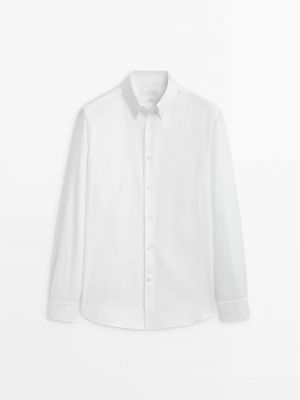 Рубашка Massimo Dutti белая
