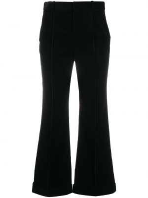 Pantalones de pana Saint Laurent negro