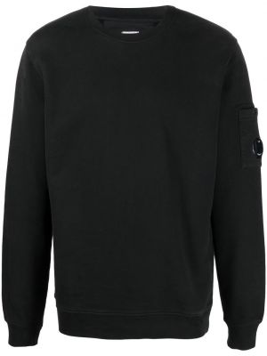 Bomull sweatshirt C.p. Company svart