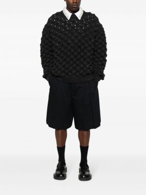 Sweter wełniany Simone Rocha czarny
