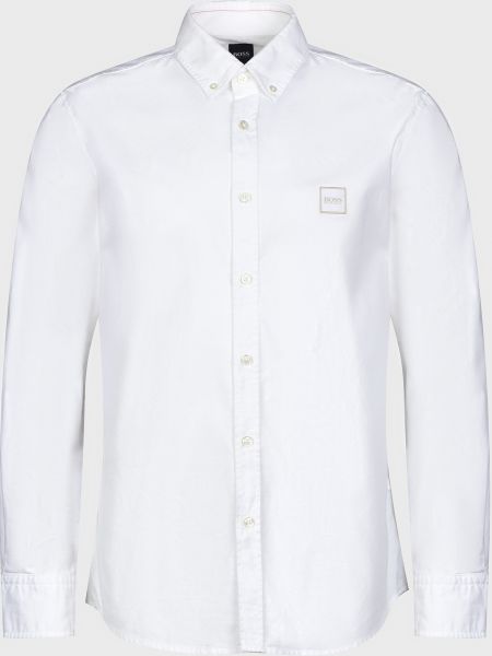 Белая рубашка Hugo Boss