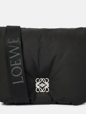 Черная сумка через плечо Loewe