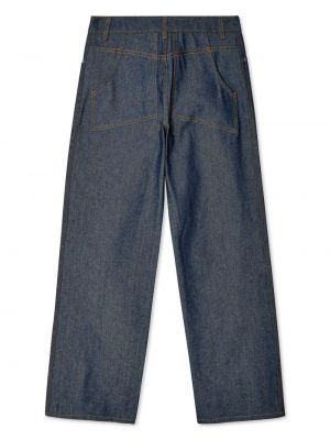 Jeans avec poches Eckhaus Latta bleu