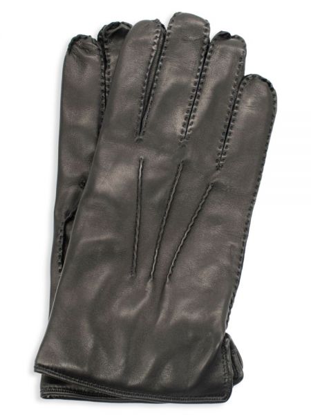 Кожаные перчатки Portolano черные