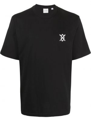 T-shirt mit rundem ausschnitt Daily Paper schwarz