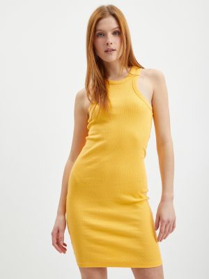 Pouzdrové šaty Noisy May žluté