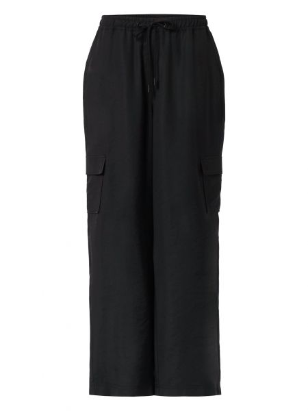 Pantalon large Comma Casual Identity noir