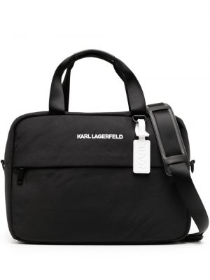 Haftowana torba na laptopa Karl Lagerfeld
